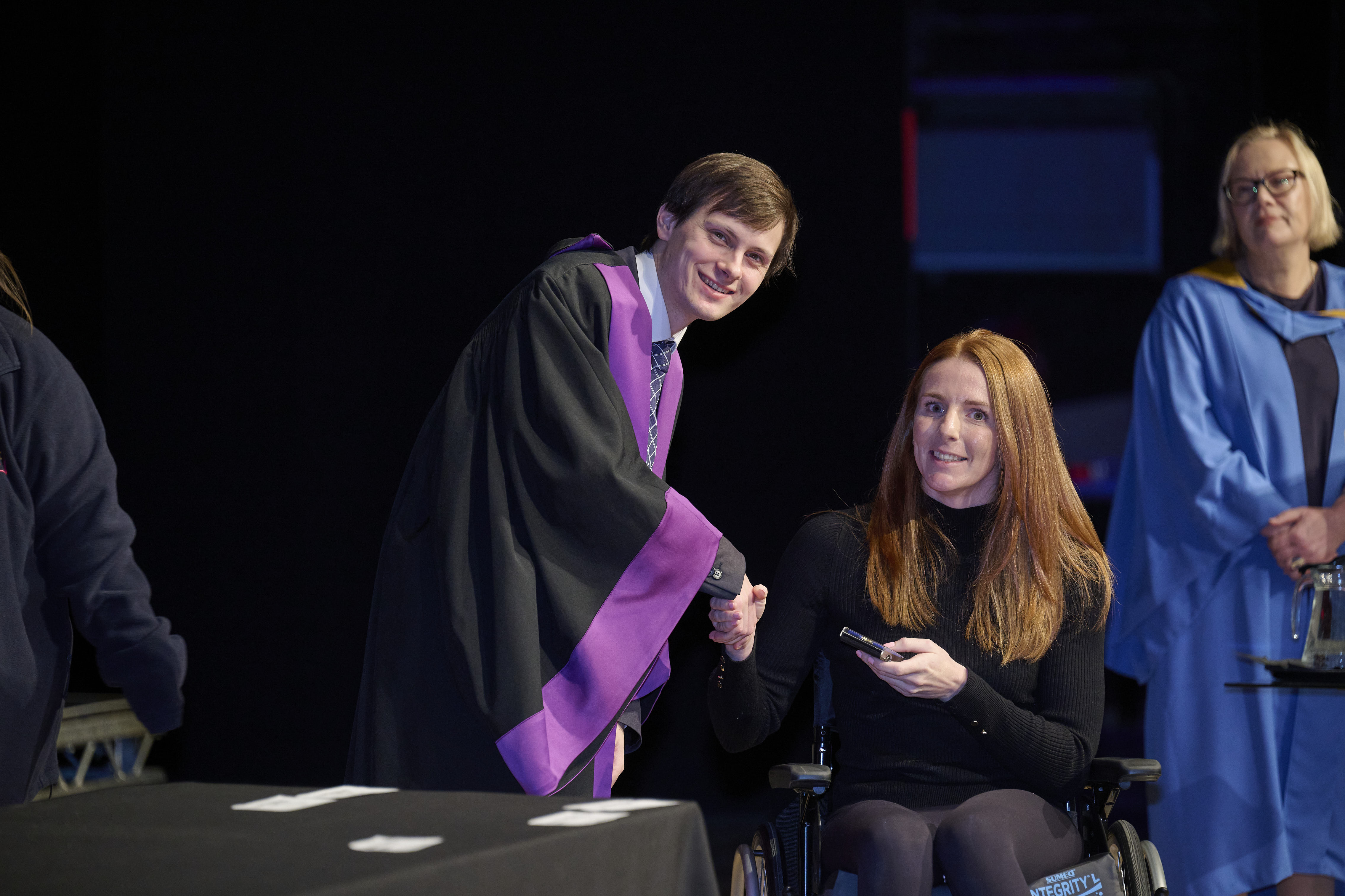 Xander McDade and Rachel Hives