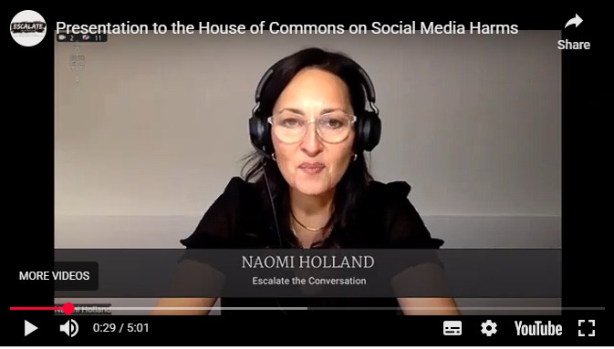 Student Speaks at Canadian House of Commons