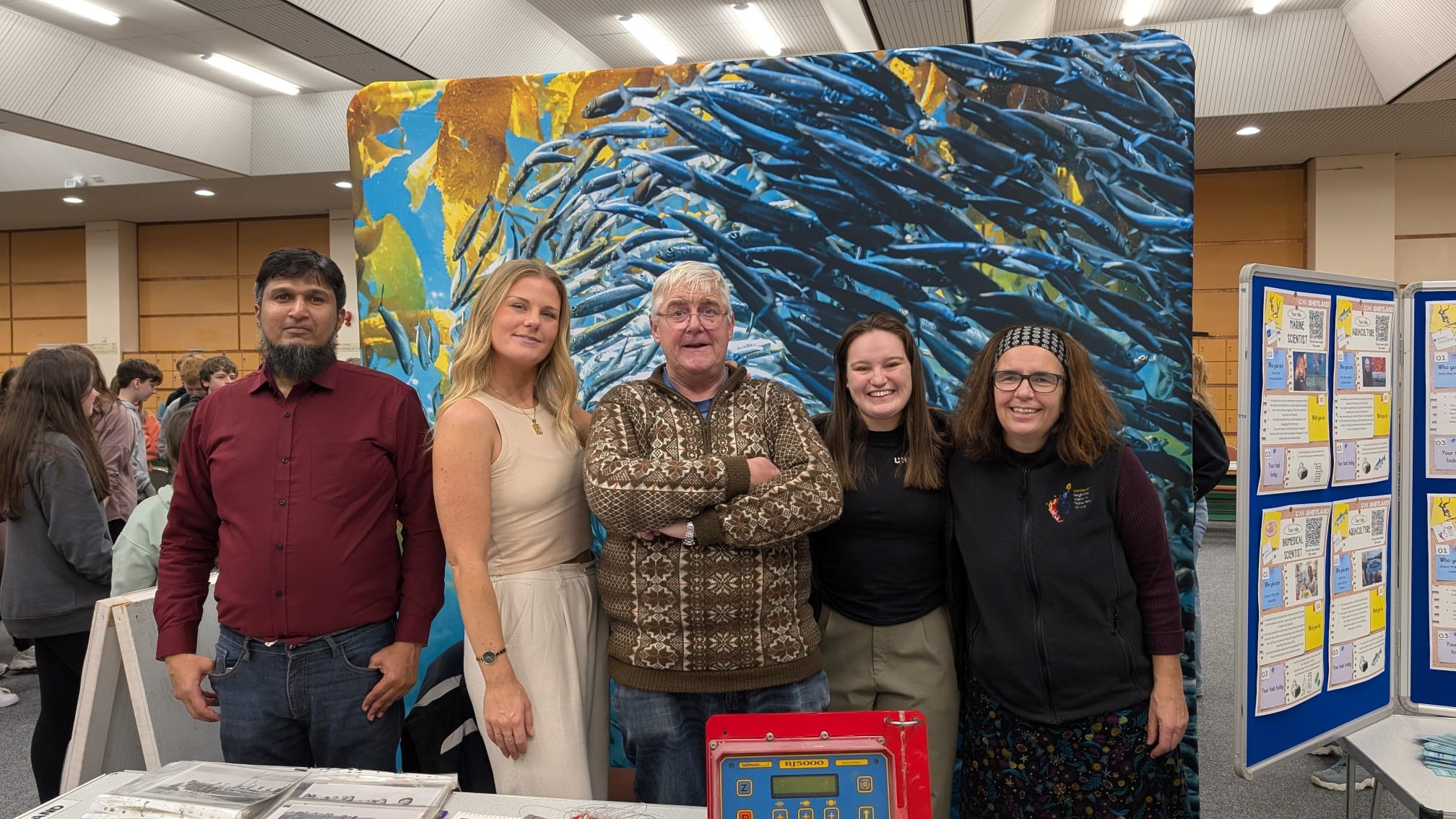 UHI Shetland Brings Marine Careers to Life at Shetland Science Fair