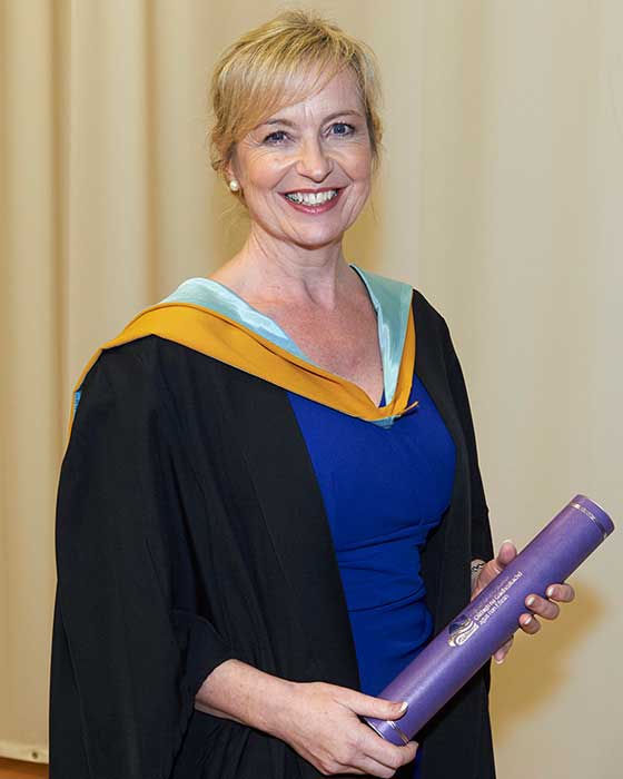 Carol Kirkwood, Honorary Fellowship 2015