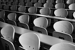 Rows of chairs