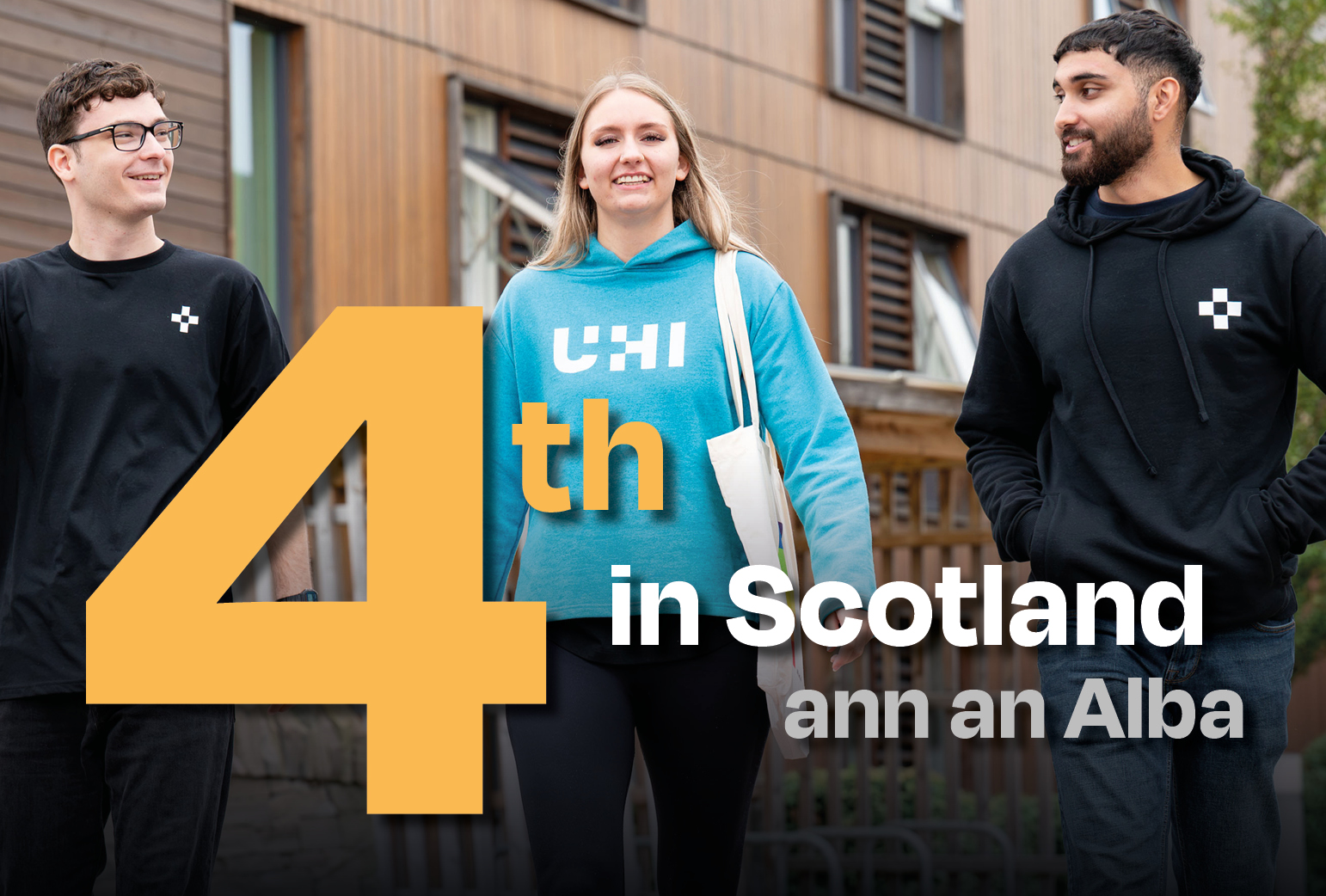 UHI a’ comharrachadh riarachas air leth oileanaich ann an Suirbhidh Nàiseanta nan Oileanach 2025 