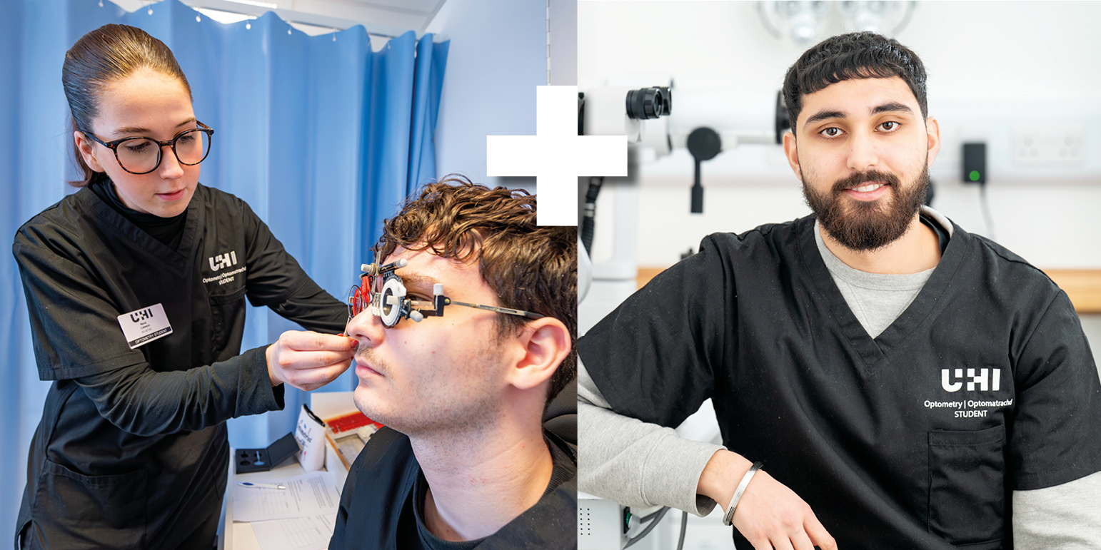 UHI optometry named finalist at the 2025 Scottish Optometry Awards 