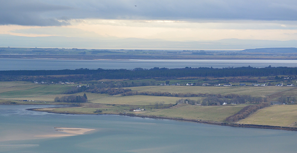 Landscape photo of Skelbo Castle in east Sutherland