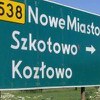 Polish road sign