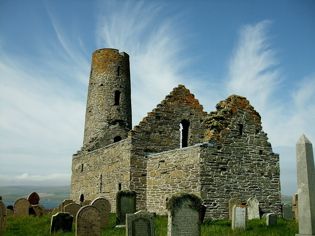A photograph of Egilsay Kirk Orkney