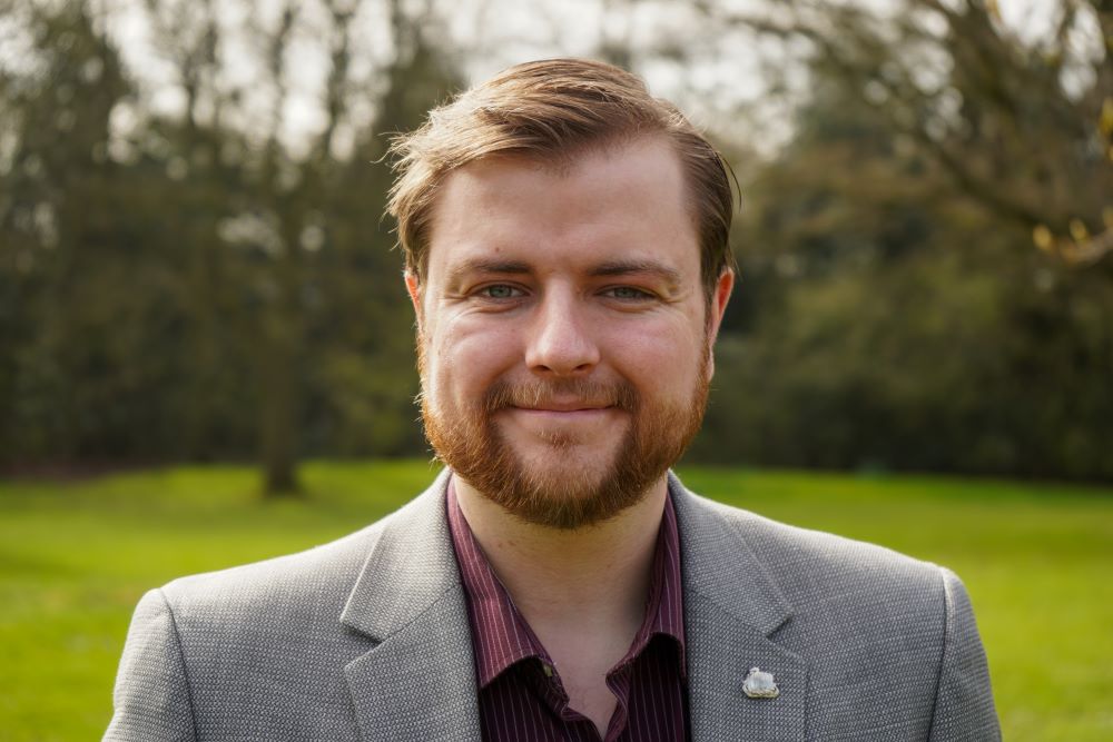 A photograph of Tom Fairfax