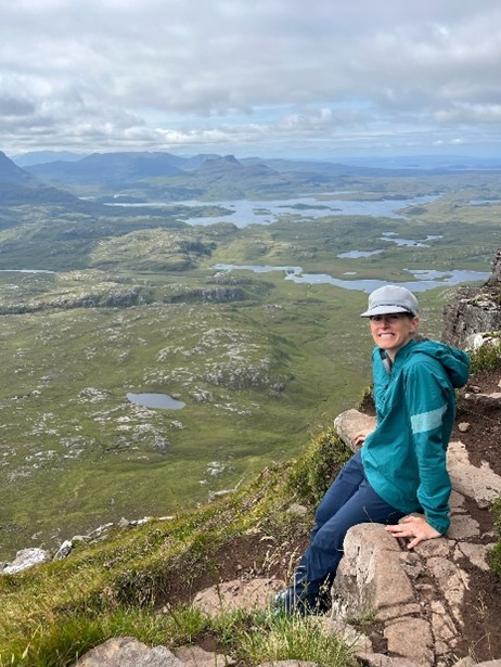 A photograph of student Scotti Moody